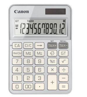 """Calculator birou Canon KS-125KB-SL, Silver, 12 digits, 29 keys, dual