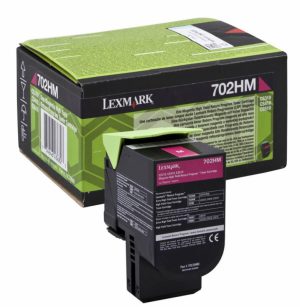Toner LEXMARK 702HM R, Magenta