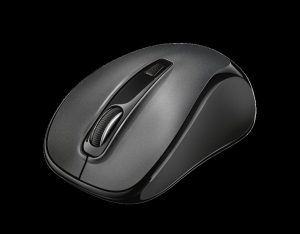 Mouse Wireless Trust Siero Silent, 2400 dpi, Negru