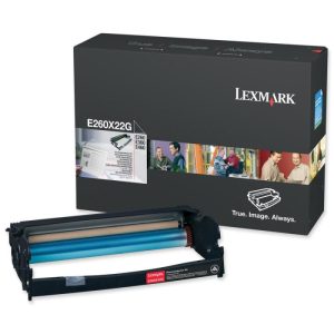 Drum unit LEXMARK E260X22G, Black